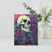 Skeleton in the Flowers ポストカード (スタンド正面)
