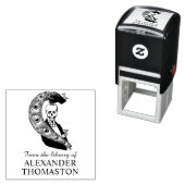 Skeleton in Tuxedo, Peacock Library Book Name セルフインキングスタンプ (インサイチュ)