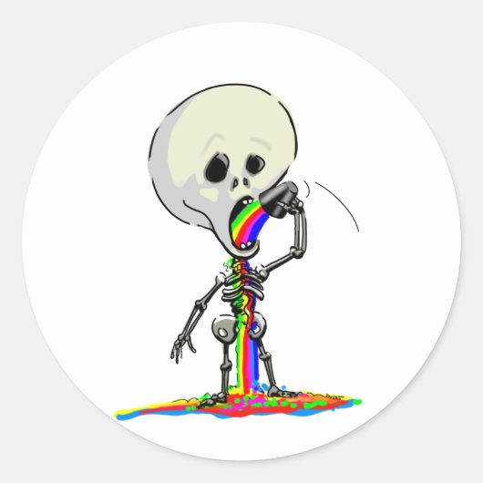 sKeLeToN JuiCe ラウンドシール (正面)