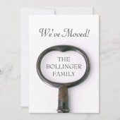 Skeleton Key Housewarming Invitation 案内状 (正面)