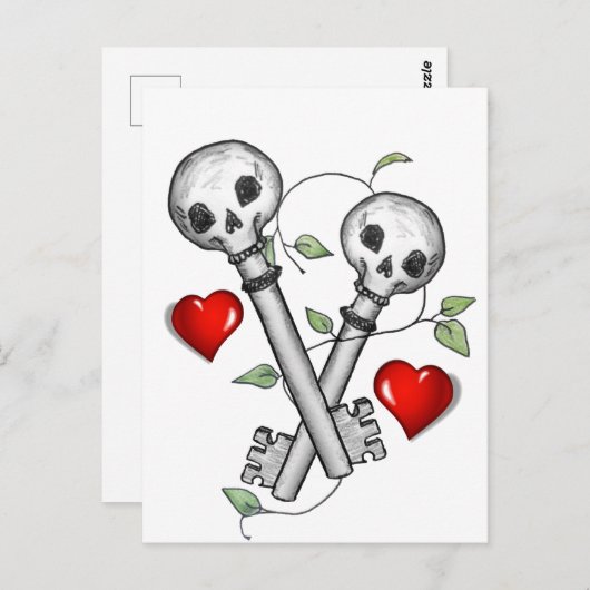 Skeleton Keys ポストカード (正面/裏面)