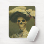 Skeleton Mousepadゴシック様式女性 マウスパッド (マウス)