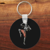 Skeleton Muay Thai Boxing Karate Kickboxing Martia キーホルダー (正面)