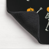 Skeleton Muay Thai Halloween Kickboxing Mma Muay T マウスパッド (コーナー)