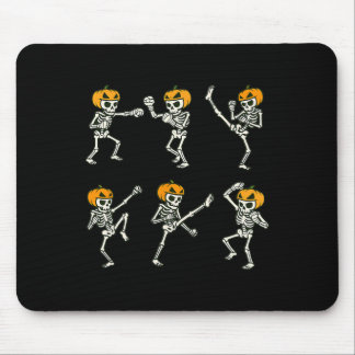 Skeleton Muay Thai Halloween Kickboxing Mma Muay T マウスパッド