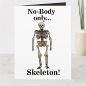 Skeleton No-Body Funny カード (正面)