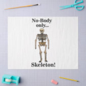 Skeleton No-Body Funny 薄葉紙 (クラフト)