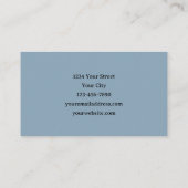 Skeleton On Beach 名刺 (裏面)