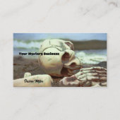 Skeleton On Beach 名刺 (正面)