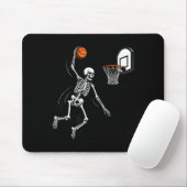 Skeleton Playing Sketll Funny Halloween Men Boy Ki マウスパッド (マウス)
