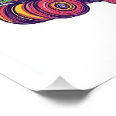 Skeleton Roller Skater ポスター (コーナー)