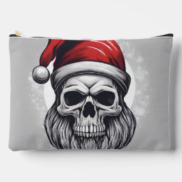 Skeleton Santa アクセサリーポーチ