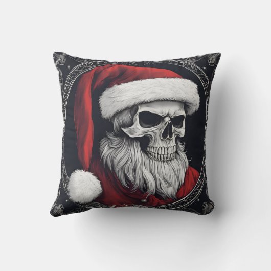 Skeleton Santa クッション (裏面)