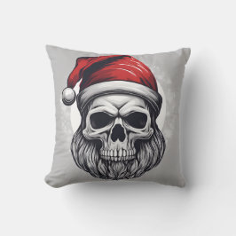 Skeleton Santa クッション