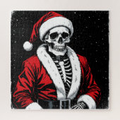 Skeleton Santa ジグソーパズル (縦)