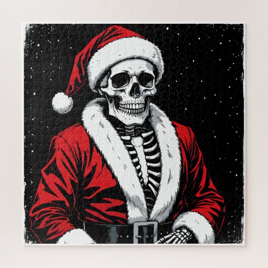 Skeleton Santa ジグソーパズル (縦)