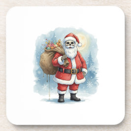 Skeleton Santa Claus コースター
