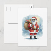 Skeleton Santa Claus ポストカード (正面/裏面)