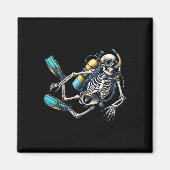 Skeleton Scu Diving Halloween Skeleton Scu Diver  マグネット (正面)