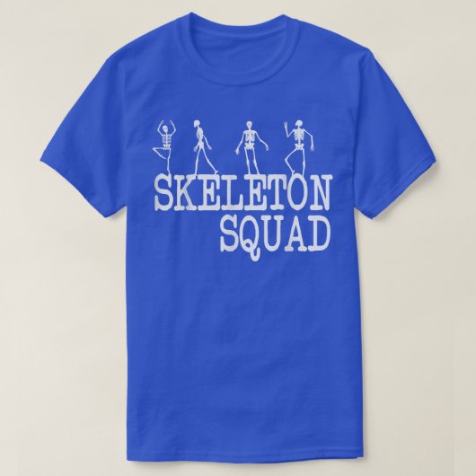 Skeleton Squad Funny Radiologist Radiology Graphic Tシャツ (デザイン正面)