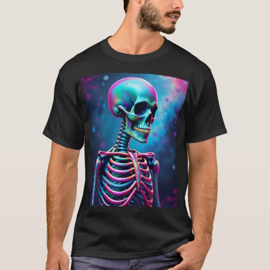 skeleton tシャツ (正面)