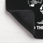 Skeleton T-rex Dinosaur Halloween Men Women Funny  マウスパッド (コーナー)