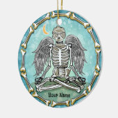 Skeleton Wings セラミックオーナメント (左)