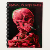 Skeleton with Burning Scathibco by Vanゴッホ プランナー手帳 (正面)