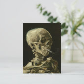 Skeleton with scatco by Van ゴッホ ポストカード (スタンド正面)