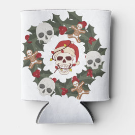 Skeleton Wreath on a  缶クーラー