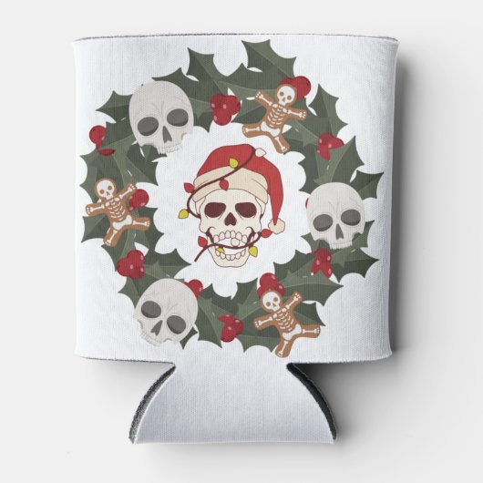 Skeleton Wreath on a  缶クーラー (正面)