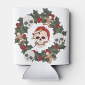 Skeleton Wreath on a 缶クーラー (裏面)