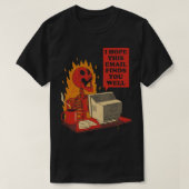 Skeleton You 得 Mail Tシャツ (デザイン正面)