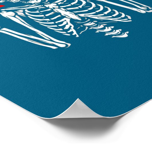 Skeleton You Don’t Give Up  ポスター (角)