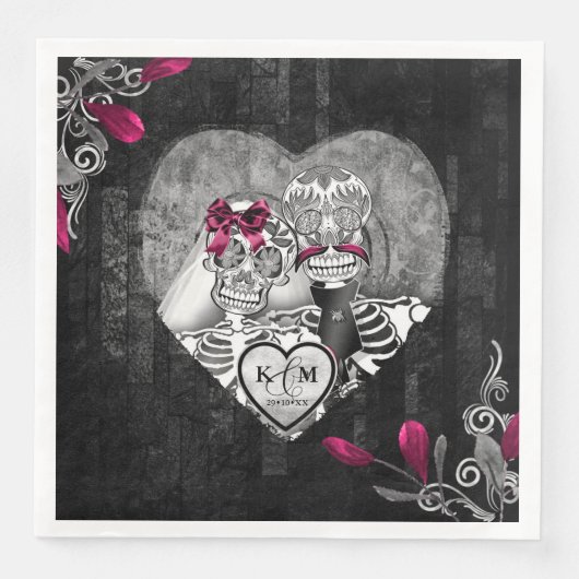 Skeletons Gothic 結婚's Burgundy ID866 (正面)