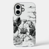 Skeletons in the desert Case-Mate iPhoneケース (裏面)