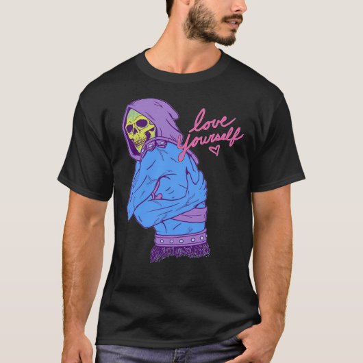 SKELETOR - LOVE YOURSEM ESSENTIAL Tシャツ (正面)