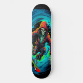 Skell-A-Skator鮮やかな色とルックイン素晴らしい。 スケートボード (正面)