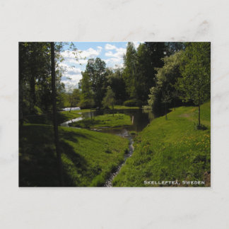 Skelleftea，スウェーデン ポストカード