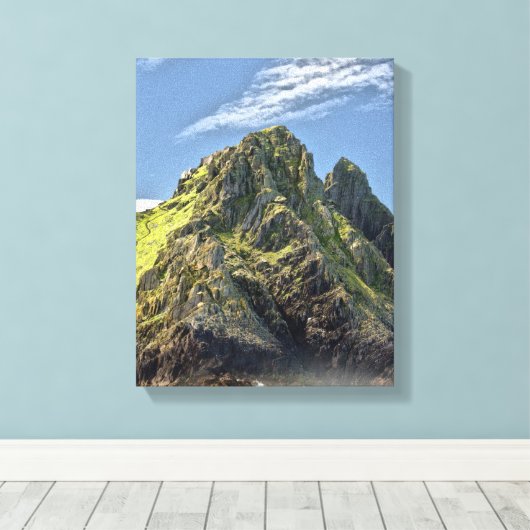 Skellig Michael Ireland Canvas Print キャンバスプリント (インサイチュ (ウッドフロア))