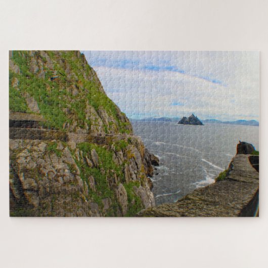 Skellig Michael Skellig Islands Kerry. ジグソーパズル (横)