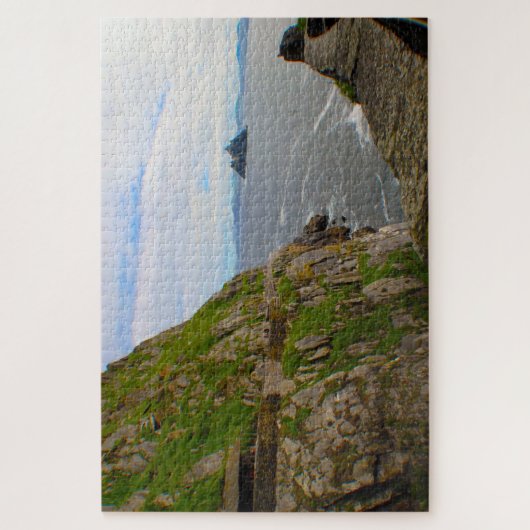 Skellig Michael Skellig Islands Kerry. ジグソーパズル (縦)