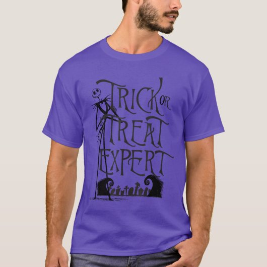 Skellington Trick or Treat Halloween Tシャツ (正面)