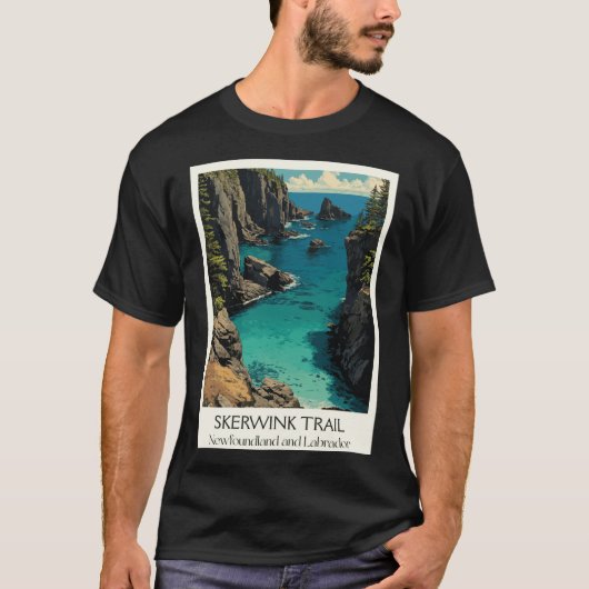 Skerwinkrail Newfoundlandrinity Bay Coastal Hike A Tシャツ (正面)