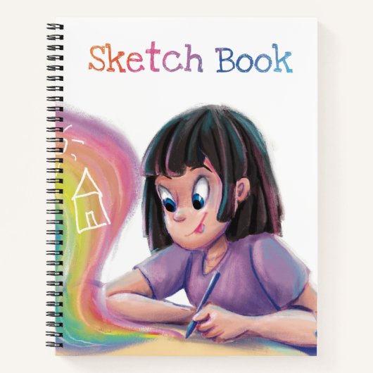 Sketch Book - Are You Bored? ノートブック (正面)