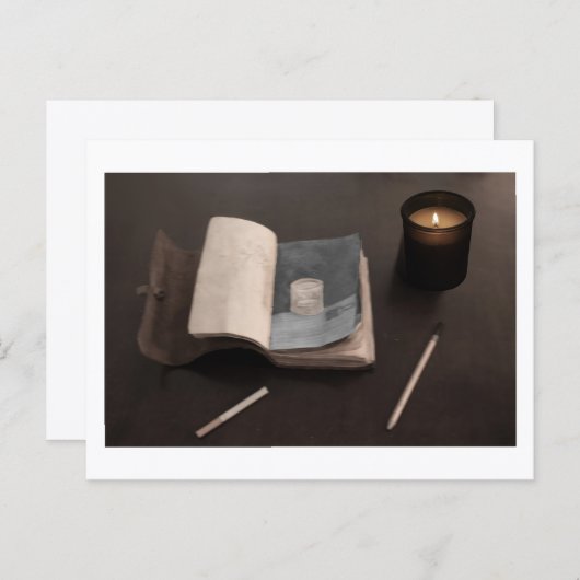 Sketch Book of Approachable Wolf #2 J. H. Thornton ポストカード (正面/裏面)