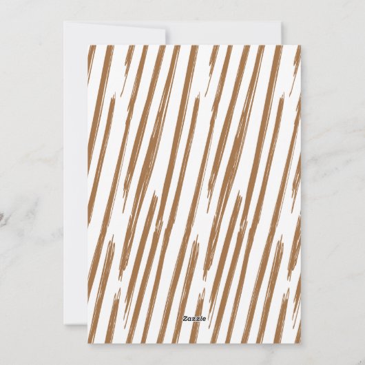 Sketch Fa La La La La Fourフォトクリスマスホリデー シーズンカード (裏面)