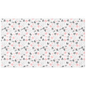 Sketch Hearts Personalized Best Valentine Gift テーブルクロス (正面(横))