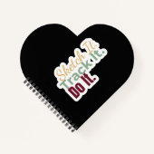 Sketch It. Track It. Do It. Notebook ノートブック (正面)