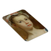 Sketch of a Young Girl, c.1730-40 (キャンバス上の油) マグネット (右側)
